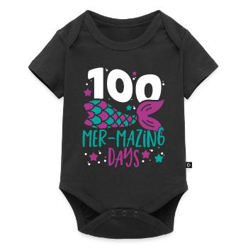 100 Mer-Mazing Days 100 Days of School 100th Day - Baby Premium short-sleeve bodysuit - black - Front