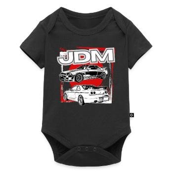 Jdm / Tuning / Turbocompresseur / Jantes / Chiptuning - Body à manches courtes Premium Bébé - noir - Devant