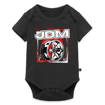 Jdm / Tuning / Turbocharger / Rims / Chiptuning - Baby Premium short-sleeve bodysuit - black - Front