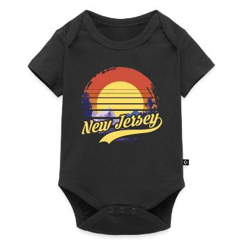 New Jersey - Baby Premium short-sleeve bodysuit - black - Front