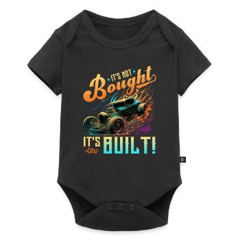 Hot Rod, ce n’est pas acheté son rat construit et muscle car - Body à manches courtes Premium Bébé - noir - Devant