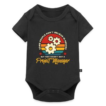 Project Management Some People Don't Team Leader - Baby Premium short-sleeve bodysuit - black - Front