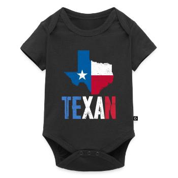 Texan texan Texas Pride Dictons - Body à manches courtes Premium Bébé - noir - Devant