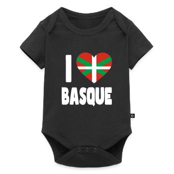 Basque Country Basque Flag - Baby Premium short-sleeve bodysuit - black - Front