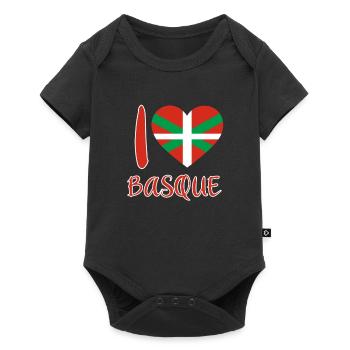 Basque Country Basque Flag - Baby Premium short-sleeve bodysuit - black - Front