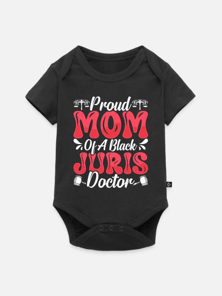 Doctorate Degree great - Baby Premium Kurzarmbody - Schwarz