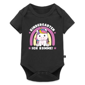 Maternelle j’arrive! - Body à manches courtes Premium Bébé - noir - Devant