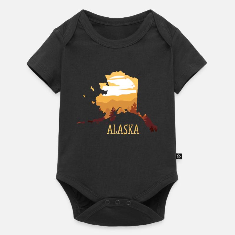 Alaska - Body à manches courtes Premium Bébé - noir