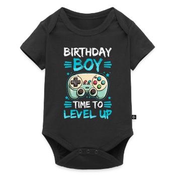 Jeux vidéo Jeux vidéo Gamer - Body à manches courtes Premium Bébé - noir - Devant