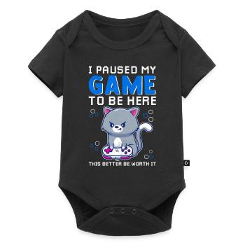 Jeu vidéo Gamer Gamer Nerd - Body à manches courtes Premium Bébé - noir - Devant