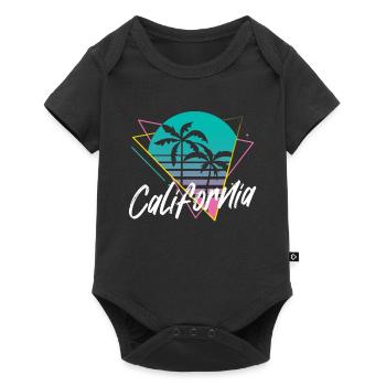 Californie - Body à manches courtes Premium Bébé - noir - Devant