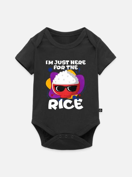 Reis - Baby Premium Kurzarmbody - Schwarz