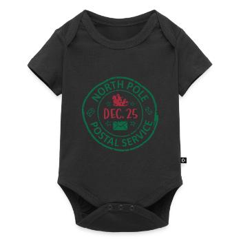 Postman Postman Postman Postman - Baby Premium short-sleeve bodysuit - black - Front