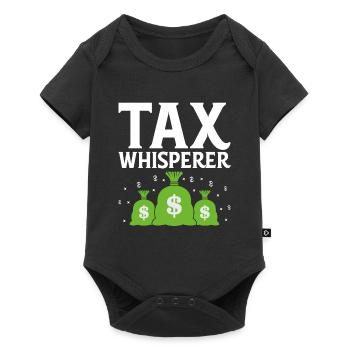 Comptable, Saison des impôts, Cpa, Comptabilité, - Body à manches courtes Premium Bébé - noir - Devant