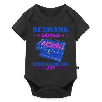 Foosball Gift Fans Wuzler Foosball - Baby Premium short-sleeve bodysuit - black - Front