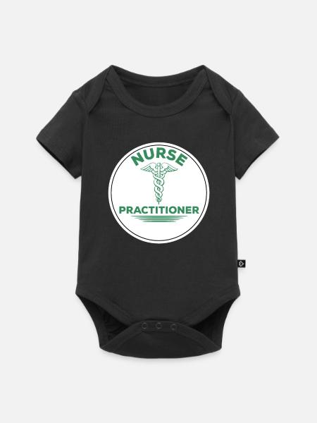 Advanced Practice Nurse - Baby Premium Kurzarmbody - Schwarz