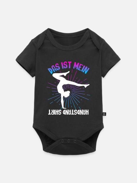 Turnen Turntrainer Gymnsatik Sportverein Sport Han - Baby Premium Kurzarmbody - Schwarz