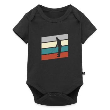 Golf Retro - Baby Premium short-sleeve bodysuit - black - Front