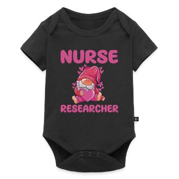 Chercheuse en soins infirmiers - Body à manches courtes Premium Bébé - noir - Devant