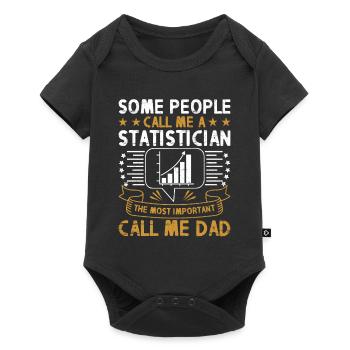 Best Dad Ever - Baby Premium short-sleeve bodysuit - black - Front