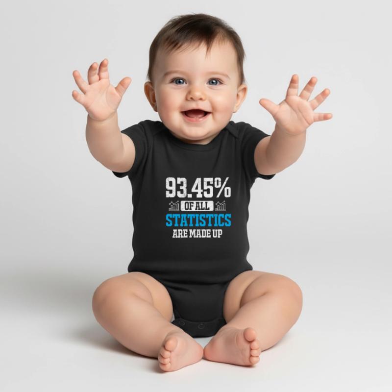 Statistics Data Analysis Profession Statistician Baby Premium short-sleeve bodysuit