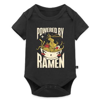 Ramen Gift Japanese noodle soup Ramen - Baby Premium short-sleeve bodysuit - black - Front