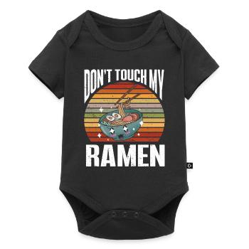 Ramen Gift Japanese noodle soup Ramen - Baby Premium short-sleeve bodysuit - black - Front