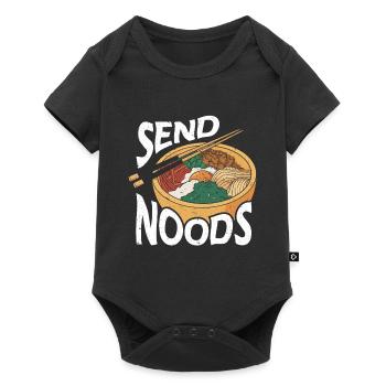 Ramen Gift Japanese noodle soup Ramen - Baby Premium short-sleeve bodysuit - black - Front