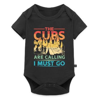 Scout Guide The Cubs Are Calling I Must Go - Baby Premium short-sleeve bodysuit - black - Front