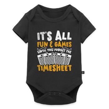 HR Manager Human Resources Manager - Baby Premium short-sleeve bodysuit - black - Front