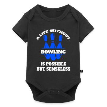 Bowling Skittles Bowling Club Bowler Bowling Club - Body à manches courtes Premium Bébé - noir - Devant