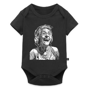 Everlasting Spirit T-Shirt – Music & Joie de vivre! - Baby Premium short-sleeve bodysuit - black - Front