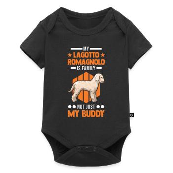 Lagotto Romagnolo Family Water Dog - Baby Premium short-sleeve bodysuit - black - Front
