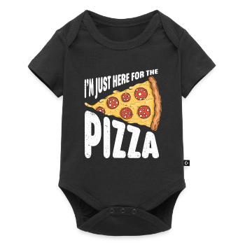 Pizza Italy Food Pizza Makers - Baby Premium short-sleeve bodysuit - black - Front