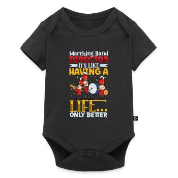 Marching Band Clarinetist School Rehearsal Music - Baby Premium short-sleeve bodysuit - black - Front