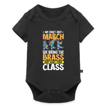 Marching Band Clarinetist School Rehearsal Music - Baby Premium short-sleeve bodysuit - black - Front