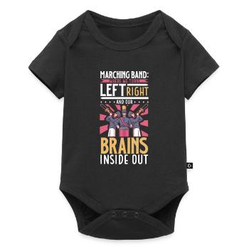 Marching Band Clarinetist School Rehearsal Music - Baby Premium short-sleeve bodysuit - black - Front