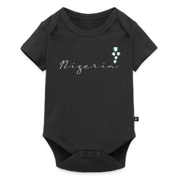 Nigéria - Body à manches courtes Premium Bébé - noir - Devant