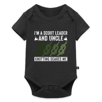 Cub Scout Onkel Design Für Einen Pfadfinderführer - Baby Premium short-sleeve bodysuit - black - Front