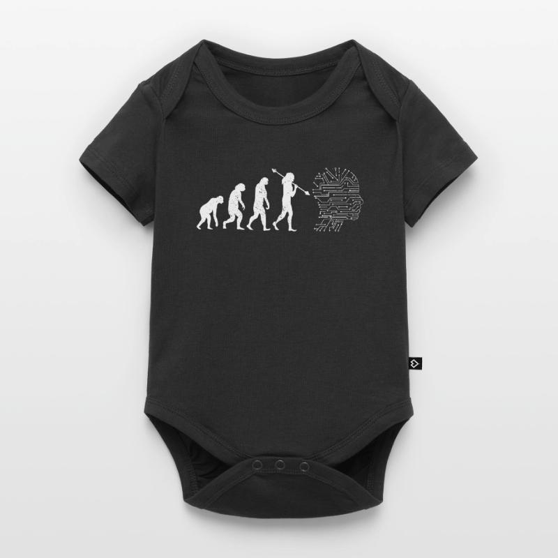 AI Evolution - Funny Artificial Intelligence Baby Premium Kurzarmbody