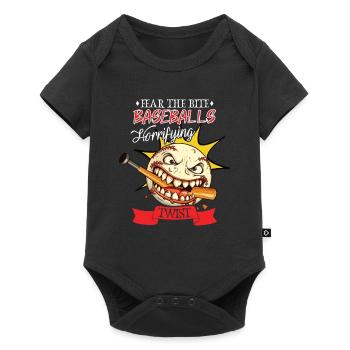 Baseball Cards Baseball Player Baseball Fan Gift - Baby Premium short-sleeve bodysuit - black - Front
