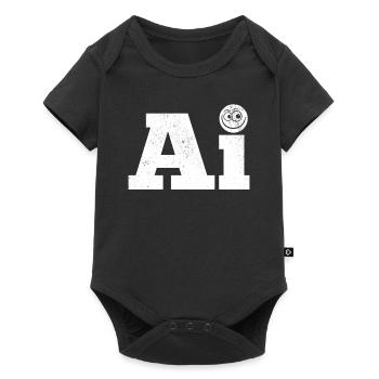 Ai Artificial Intelligence - Funny Artificial Inte - Baby Premium Kurzarmbody - Schwarz - Vorne
