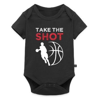 Basketball Sport - Baby Premium short-sleeve bodysuit - black - Front