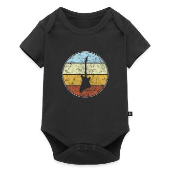Rock Retro - Baby Premium short-sleeve bodysuit - black - Front