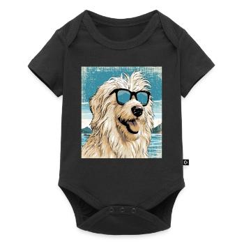 Maremmano Abruzzese German Shepherd - Baby Premium short-sleeve bodysuit - black - Front