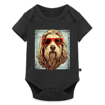 Maremmano Abruzzese German Shepherd - Baby Premium short-sleeve bodysuit - black - Front