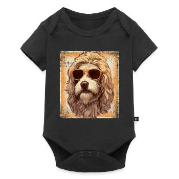 Maremmano Abruzzese German Shepherd - Baby Premium short-sleeve bodysuit - black - Front
