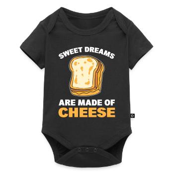 Sweet Dreams Are Made Of Cheese Cheese Specialist - Baby Premium short-sleeve bodysuit - black - Front