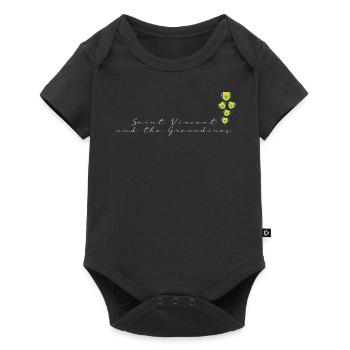 Saint Vincent and the Grenadines - Baby Premium short-sleeve bodysuit - black - Front