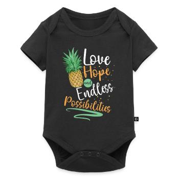 Day of embryo transfer IVF in vitro fertilization - Baby Premium short-sleeve bodysuit - black - Front